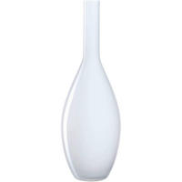 VÁZA  - fehér, Basics, üveg (17,5/50/17,5cm) - Leonardo