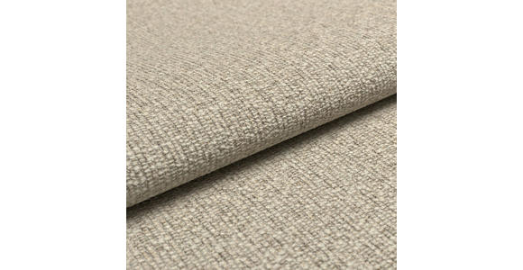 ECKSOFA  in Flachgewebe Beige  175-224/255-365 cm  - Beige/Schwarz, Design, Textil/Metall (175-224/255-365cm) - Dieter Knoll