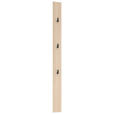 GARDEROBENPANEEL in 13/150/2 cm - Eichefarben, Design, Holzwerkstoff (13/150/2cm) - Xora