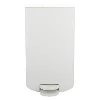 TRETEIMER 3 l  Kunststoff  - Schwarz/Weiß, Basics, Kunststoff (15,5/27/14,5cm) - MSV