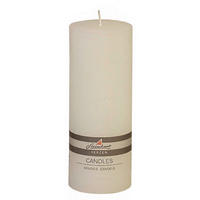 STUMPENKERZE  - Weiß, Basics (8,7/28cm) - Steinhart