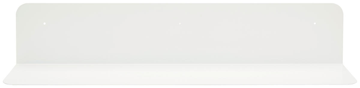 WANDBOARD Weiß  - Weiß, Design, Metall (80/15/15cm) - MID.YOU