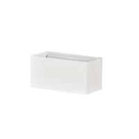 LED-WANDLEUCHTE Wallo 20/10/10 cm   - Creme/Weiß, Design, Metall (20/10/10cm) - Fischer & Honsel