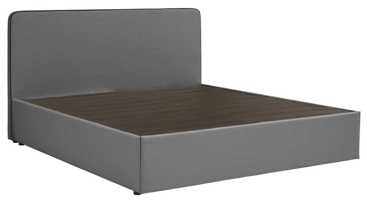 BOXBETT 180/200 cm  in Grau  - Grau, KONVENTIONELL, Holz (180/200cm) - P & B