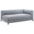 SOFAELEMENT in Textil Grau - Schwarz/Weiß, Design, Textil/Metall (190/72cm) - Rolf Benz SOFAELEMENT in Textil Grau - Schwarz/Weiß, Design, Textil/Metall (190/72cm) - Rolf Benz