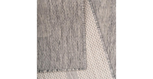FLACHWEBETEPPICH 200/200 cm Relax Grau - Grau, Basics, Textil (200/200cm) - Novel