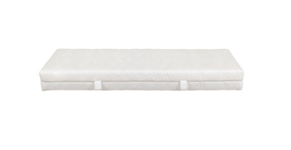 KOMFORTSCHAUMMATRATZE 90/200 cm Höhe ca. 22 cm  - Weiß, Basics, Textil (90/200cm) - Novel