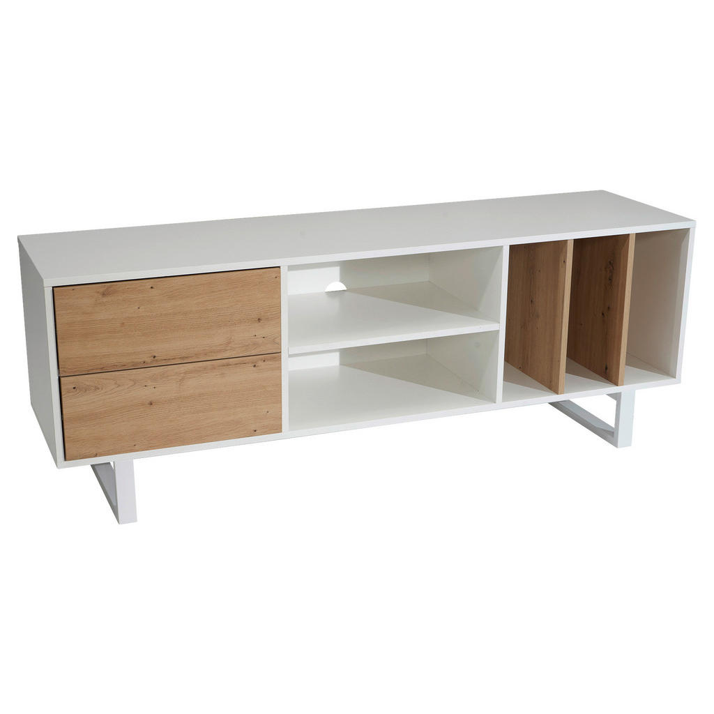 Livetastic NÍZKÁ KOMODA, bílá, 150/55/40 cm