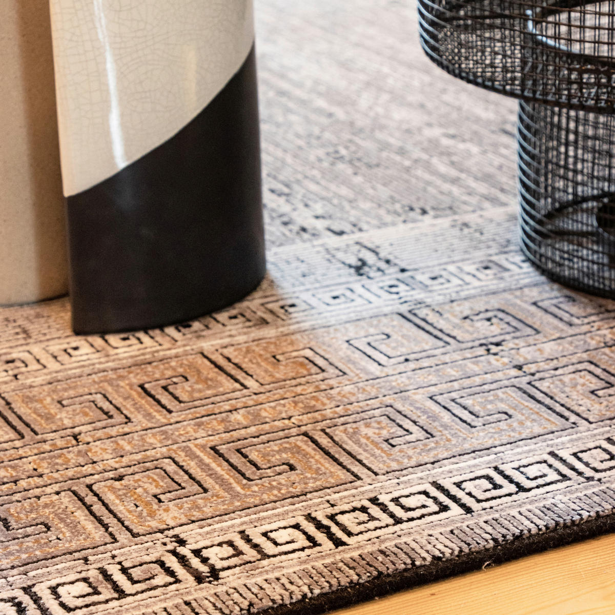 COVOR ȚESUT My Eden of Obsession  - bej/gri, Design, textil (160/230cm)
