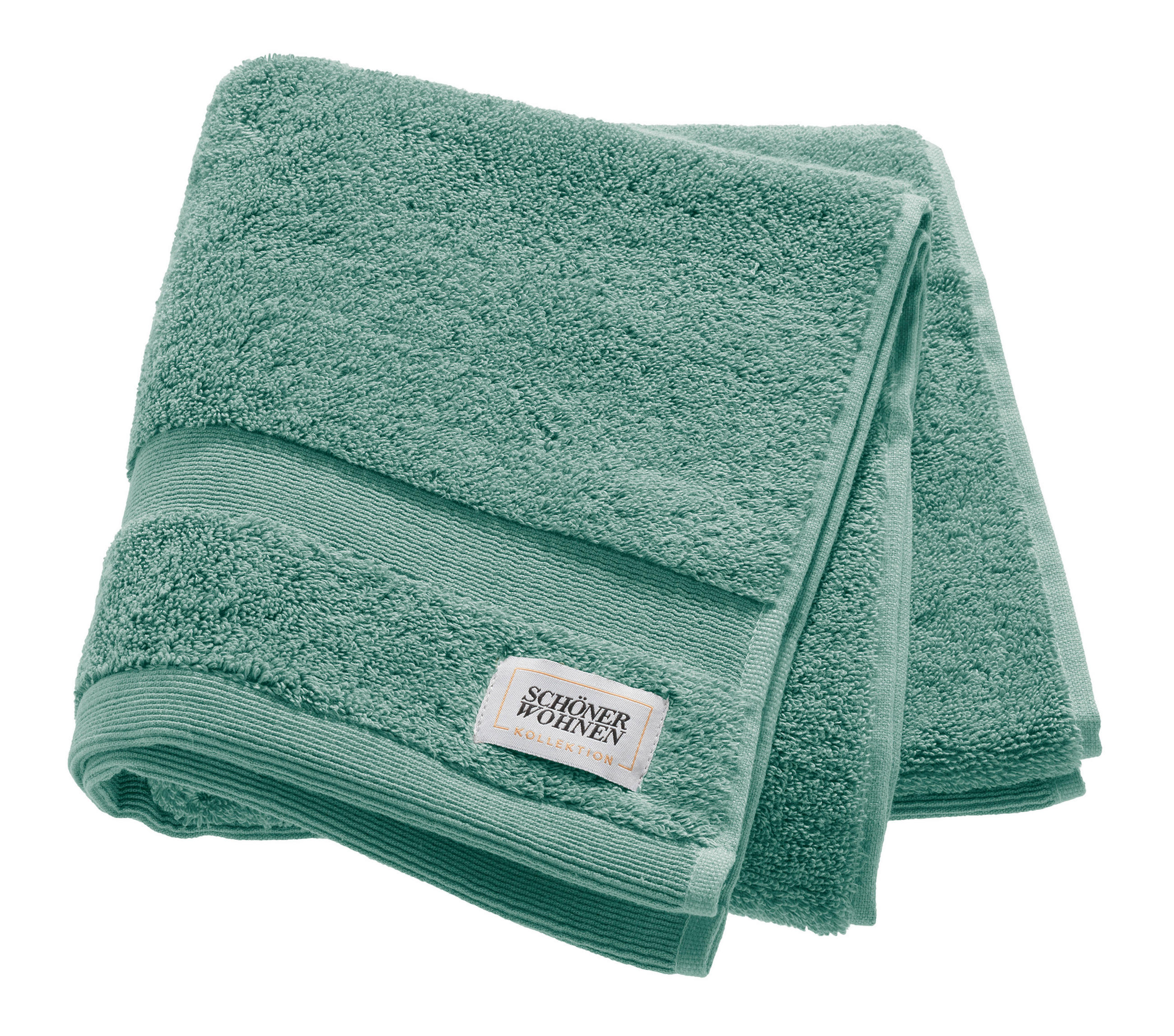 HANDTUCH SW-CUDDLY Salbeigrün - Salbeigrün, Basics, Textil (50/100cm) - Schöner Wohnen