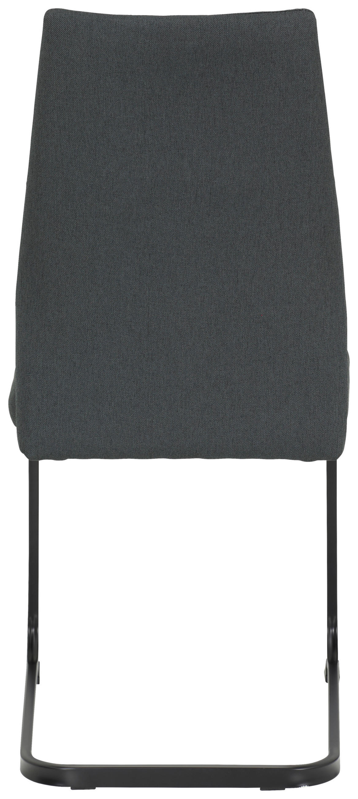 SCHWINGSTUHL  in Webstoff  - Anthrazit/Schwarz, Trend, Textil/Metall (43/93/59cm) - Carryhome