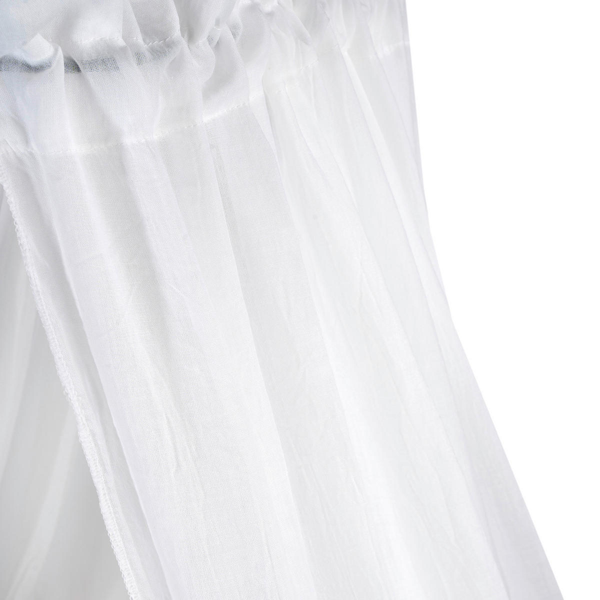 HIMMEL Valentina Voile 280/155 cm  - Weiß, Basics, Textil (280/155cm) - Patinio