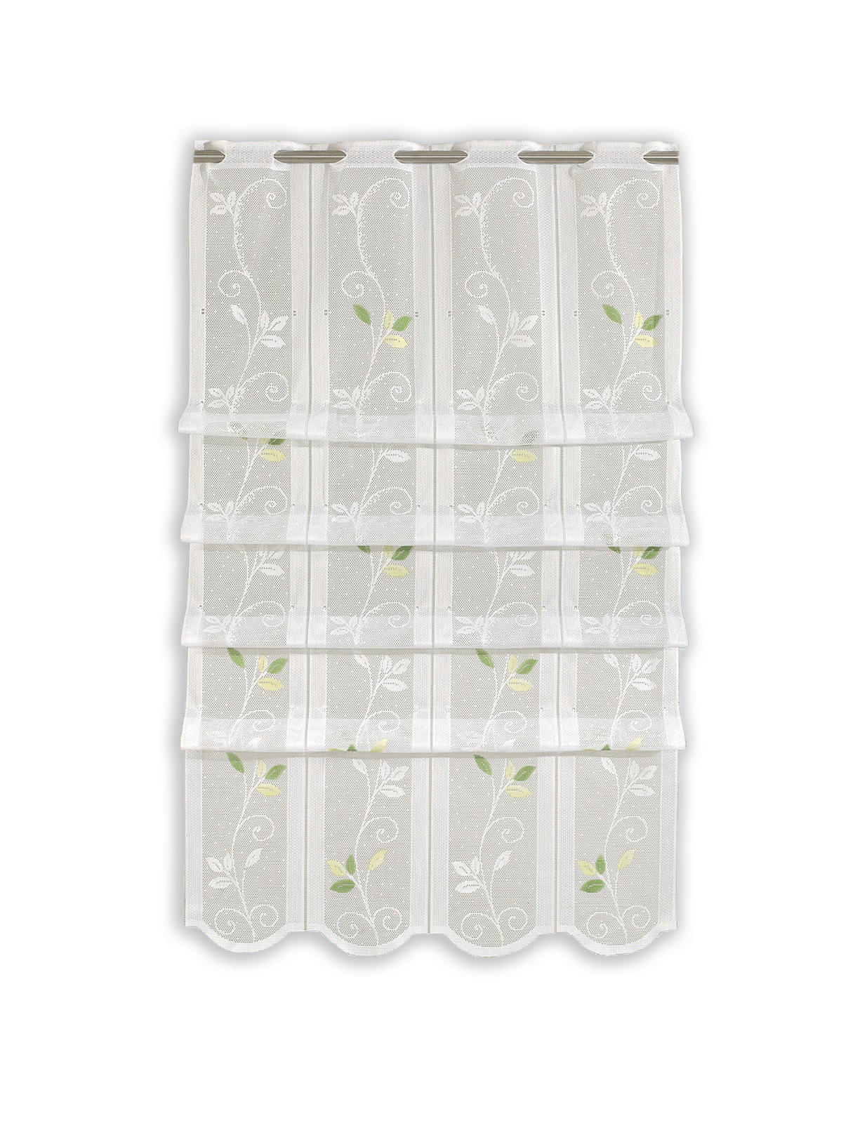 CLIPPANNEAUX   60/100 cm   - Gelb/Weiß, Basics, Textil (60/100cm)