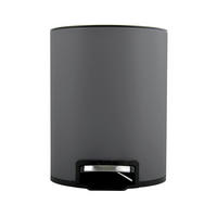 TRETEIMER RIKU 3 L  - Anthrazit/Schwarz, Basics, Kunststoff/Metall (16,8/21,8/23cm) - Spirella