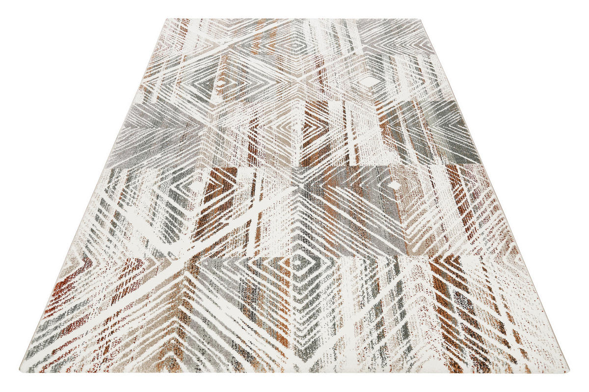 WEBTEPPICH 80/150 cm Cuba Grün, Multicolor, Rostfarben  - Rostfarben/Multicolor, Design, Textil (80/150cm) - Esprit
