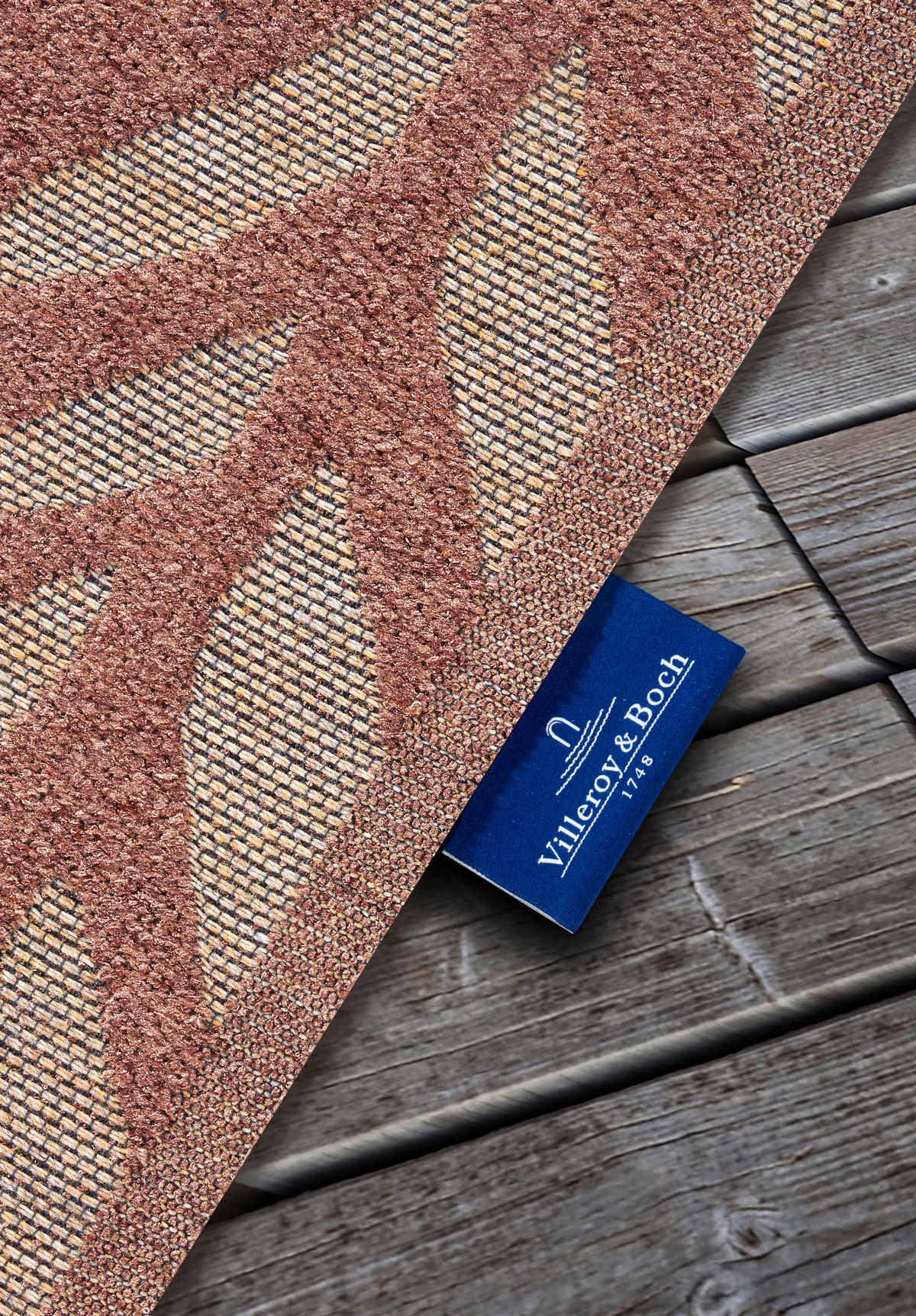 OUTDOORTEPPICH 160/230 cm Kollektion 1883 Kupferfarben  - Kupferfarben, Design, Kunststoff/Textil (160/230cm) - Villeroy & Boch