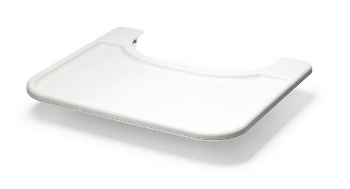 PLADENJ ZA HRANJENJE IN IGRO - bela, Basics, umetna masa (49/9/41cm) - Stokke