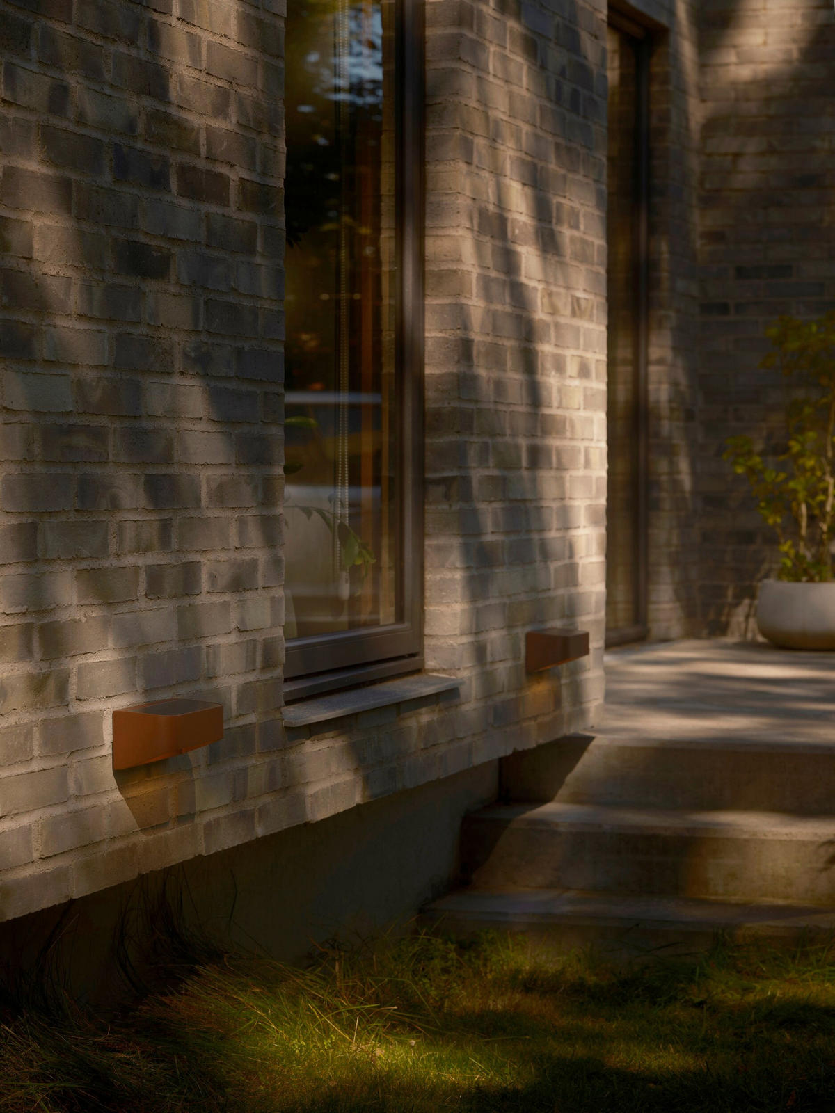 SOLARLEUCHTE  - Braun, Design, Metall (22/8,5/9cm) - Nordlux