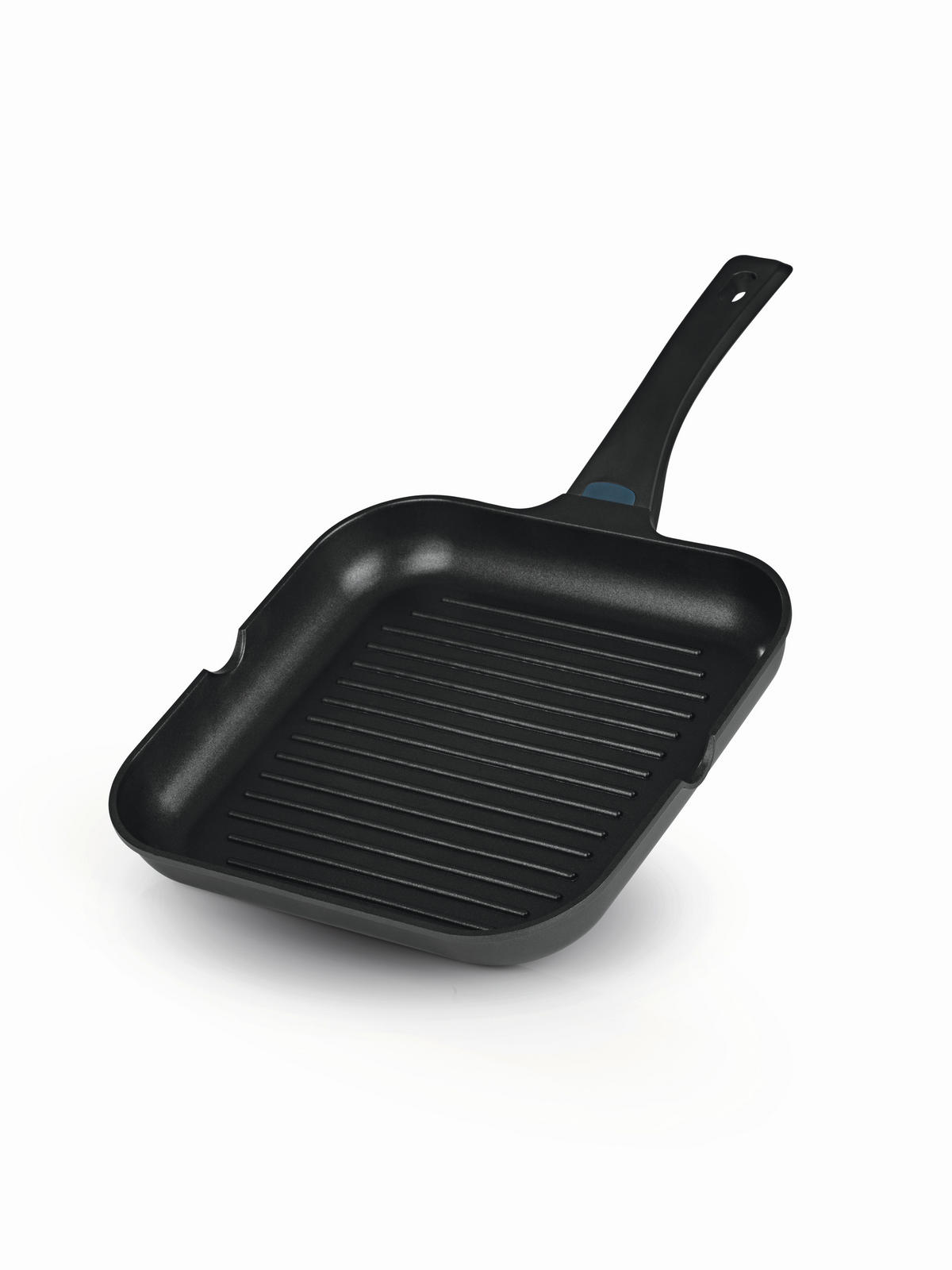GRILLPFANNE N8WERK  - Schwarz, Basics, Kunststoff/Metall (28/28/4,4cm)