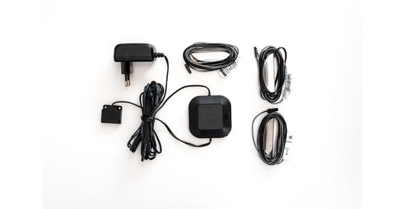 GLASBODENBELEUCHTUNGS-SET LED-Leuchtmittel - Schwarz, Natur, Kunststoff/Metall - Carryhome