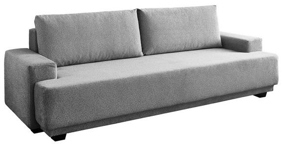 SCHLAFSOFA Mikrofaser Hellgrau  - Chromfarben/Hellgrau, KONVENTIONELL, Kunststoff/Textil (240/73/101cm) - Carryhome