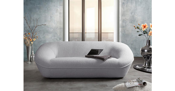 2-SITZER-SOFA in Flachgewebe Schlammfarben  - Schlammfarben/Schwarz, KONVENTIONELL, Kunststoff/Textil (223/79/94cm) - Carryhome