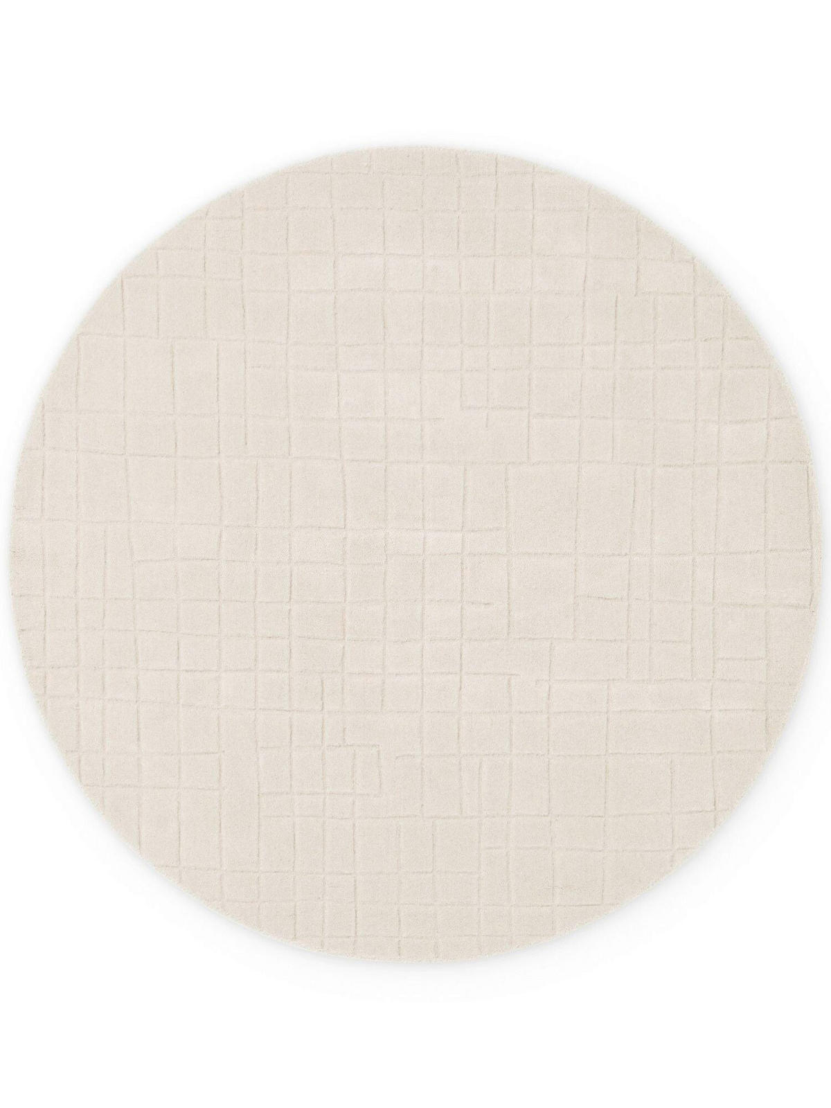 WOLLTEPPICH Wohnzimmer 200 cm Kollektion 1890 Kenso Beige rund  - Beige, Basics, Textil (200cm) - Villeroy & Boch