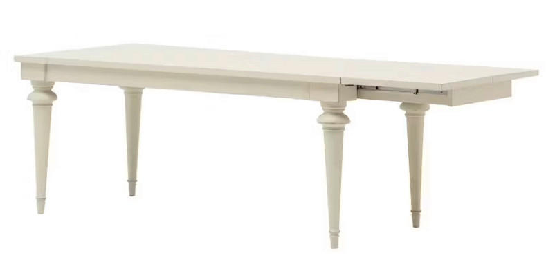 ESSTISCH Elfenbein rechteckig  ausziehbar  - Elfenbein, LIFESTYLE, Holz (182-232/76/90cm) - Livetastic