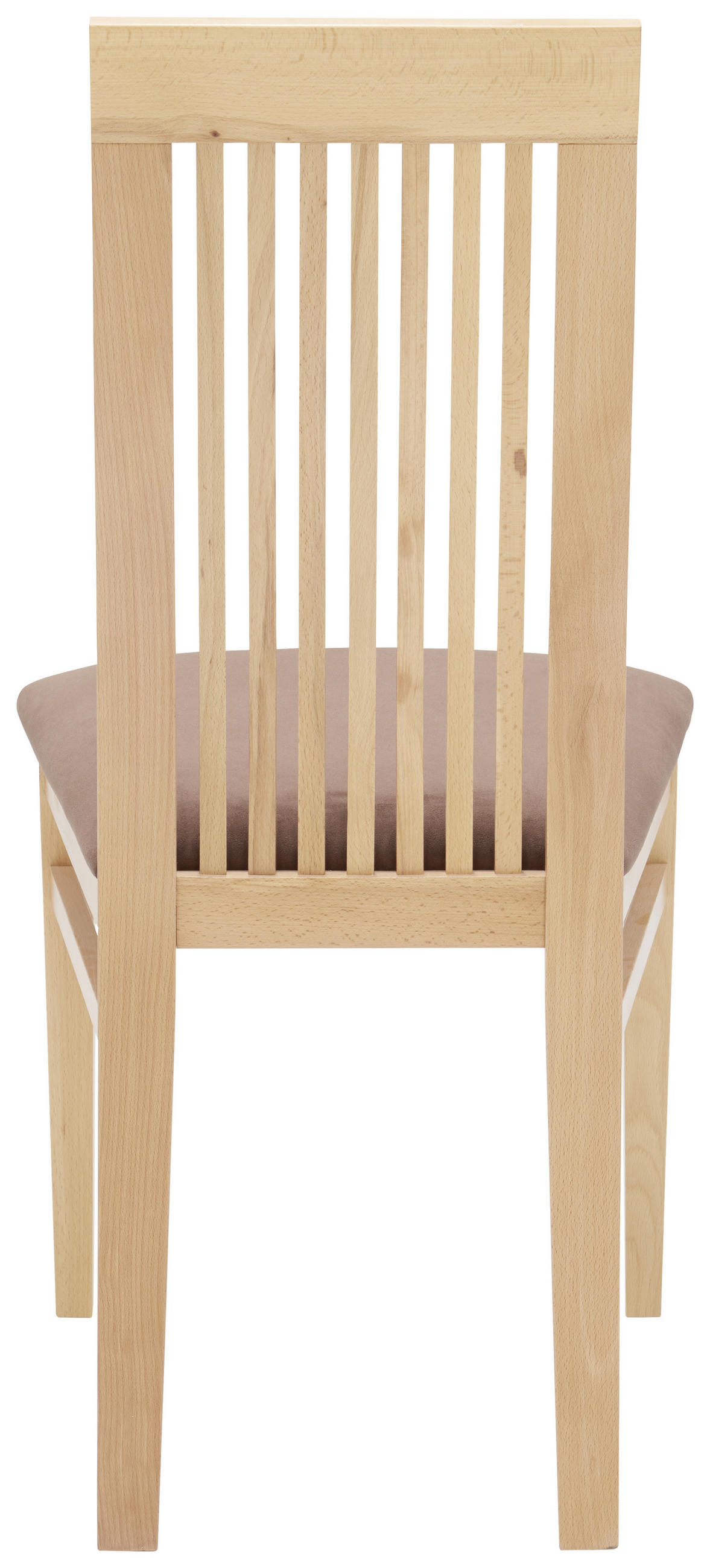 STOLICA  smeđa, boje bukve  drvo, tekstil      - smeđa/boje bukve, Konvencionalno, drvo/tekstil (46/100,5/45cm) - Cantus