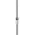 LESELEUCHTE 25/146 cm   - Silberfarben/Weiß, KONVENTIONELL, Kunststoff/Metall (25/146cm) - Novel