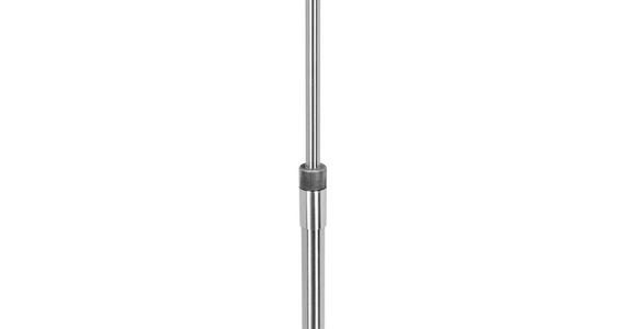 LESELEUCHTE 25/146 cm - Silberfarben/Weiß, KONVENTIONELL, Kunststoff/Metall (25/146cm) - Novel