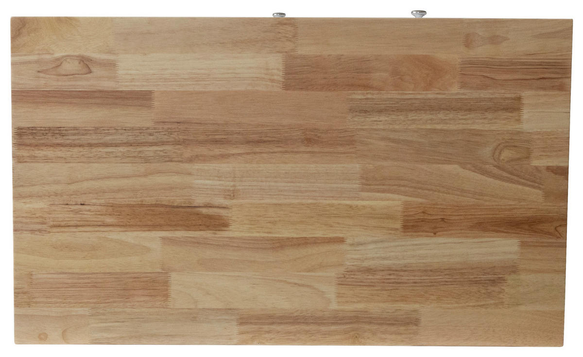 SERVIERWAGEN , Weiss  - Weiss/Silberfarben, Basics, Holz/Holzwerkstoff (80/89/47cm) - MID.YOU