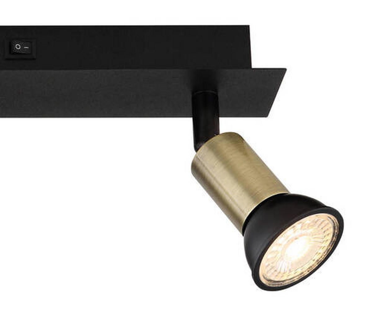 STRAHLER - Goldfarben/Schwarz, Design, Metall (25/6/9cm) - Globo