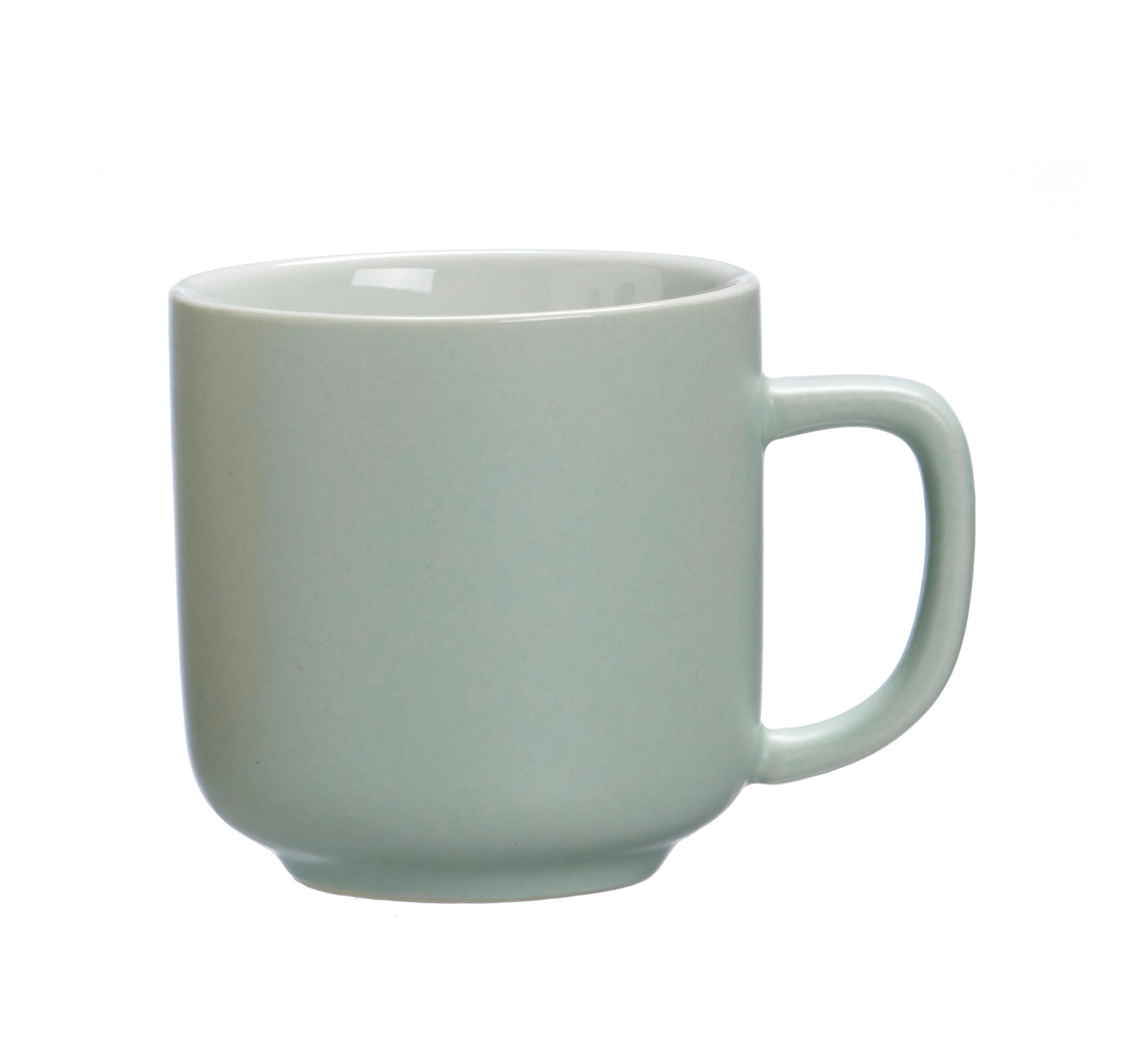 ESPRESSOTASSE Jasper 100 ml  - Weiß/Mintgrün, Design, Keramik (8/6/6cm) - Ritzenhoff Breker