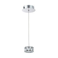 LUSTRĂ  - străveziu/culoare crom, Basics, plastic/metal (10cm)