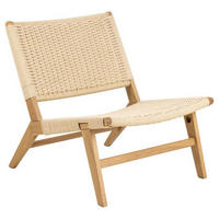 FÅTÖLJ i trä, papper beige  - beige, Design, papper/trä (64/79/72cm) - Best Price