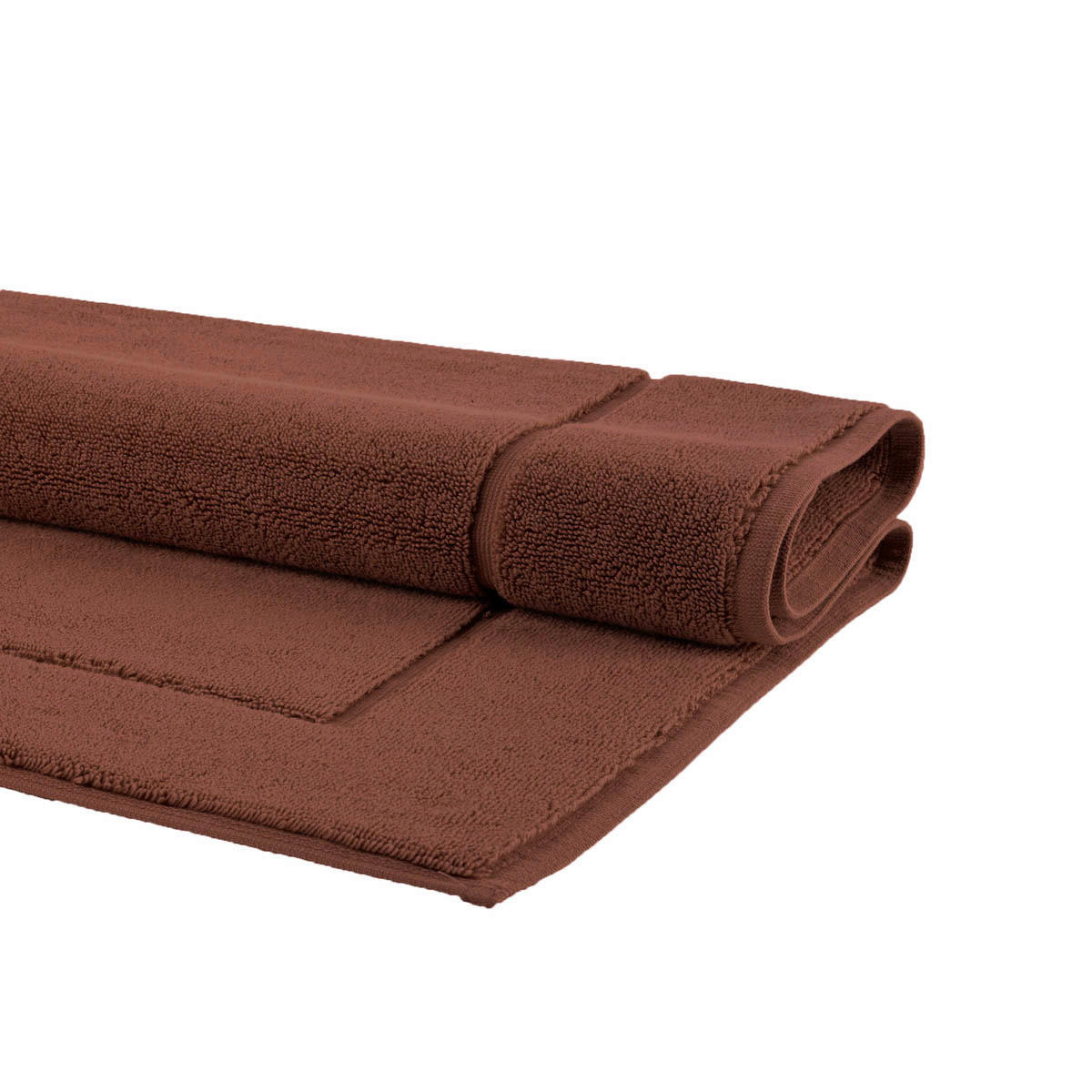 BADEMATTE Braun 60/60 cm - Braun, Basics, Kunststoff/Textil (60/60cm) - Aquanova