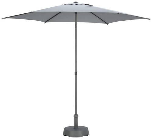 SONNENSCHIRM 270 cm Anthrazit  - Anthrazit, MODERN, Textil/Metall (270/270/220cm) - Ambia Garden