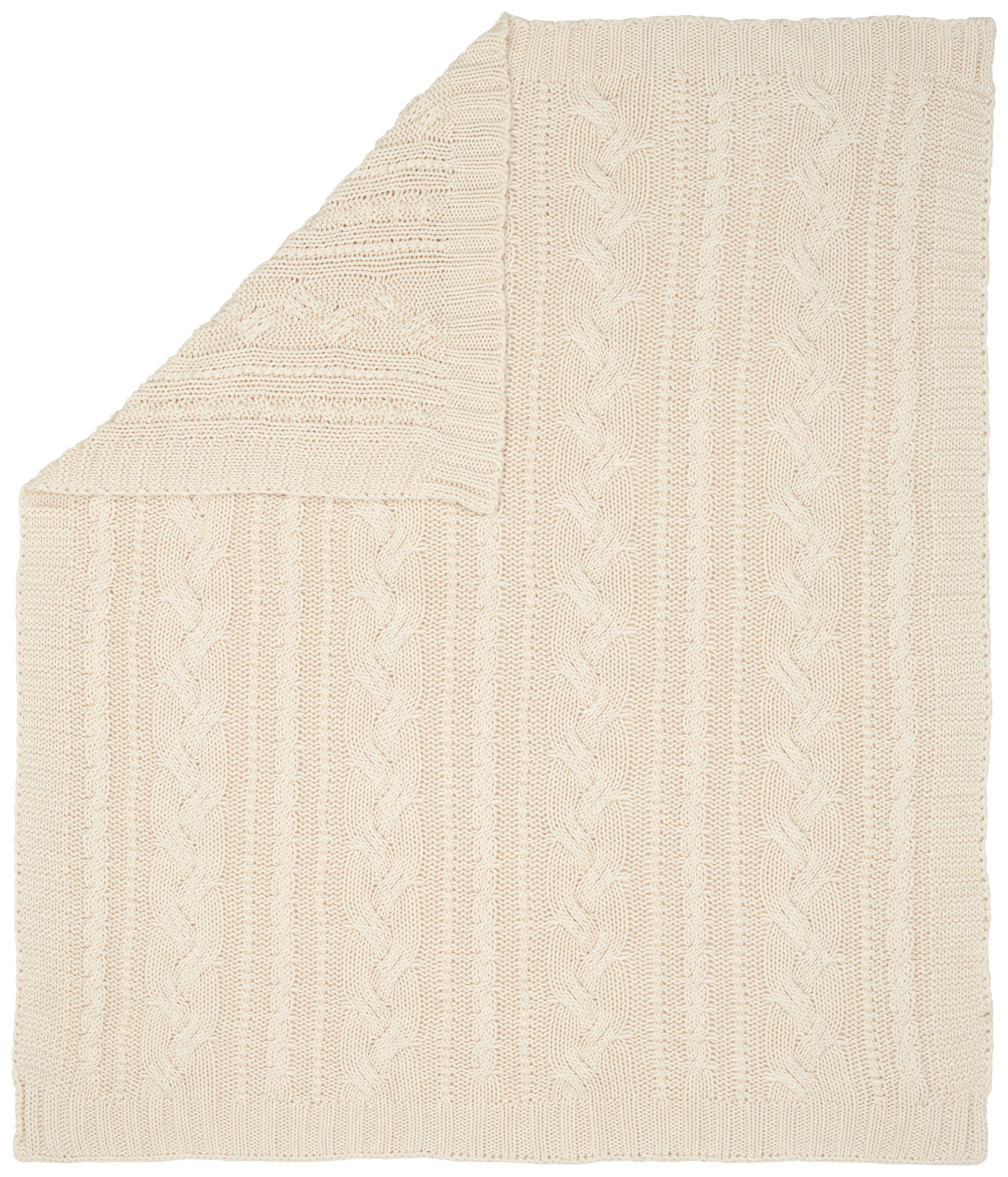 HEBKÁ DEKA - prírodná farba, Trend, textil (80/100cm) - Patinio