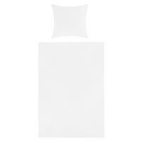 BETTWÄSCHE 150/220 cm  - Weiß, Basics, Textil (150/220cm)