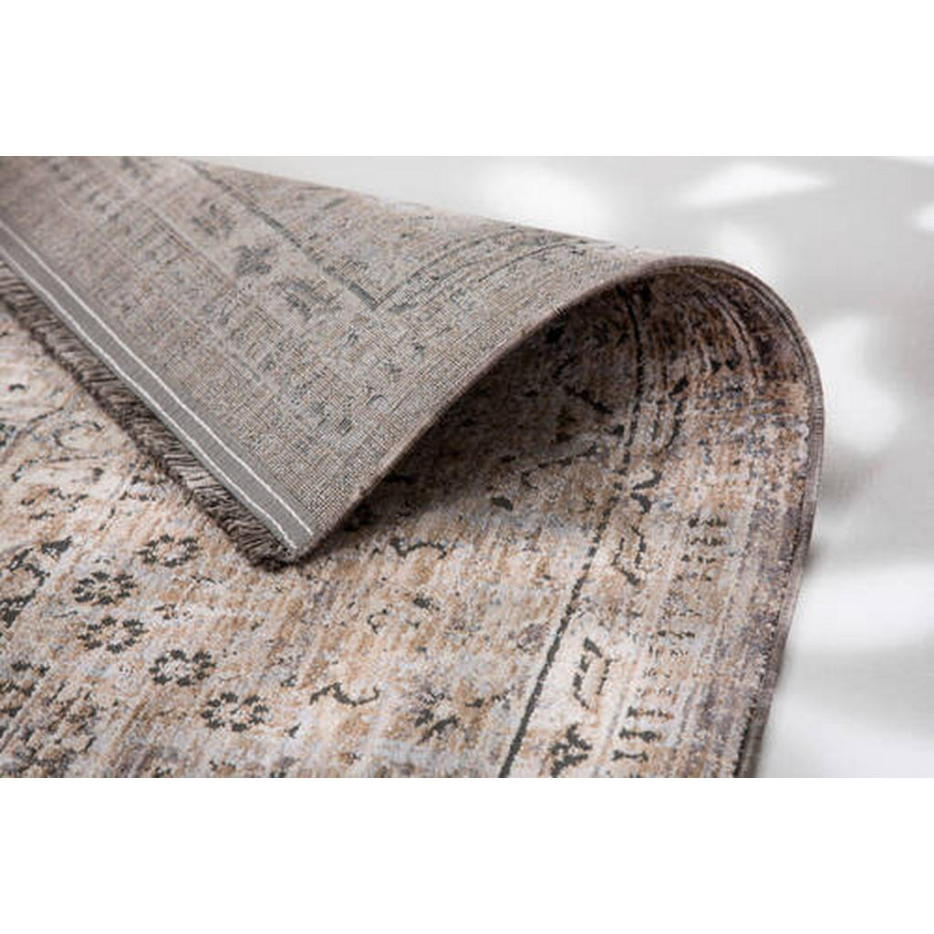 Thumbnail - Novel Webteppich, Beige, Textil, Abstraktes, rechteckig, 80x150 cm, pflegeleicht, Teppiche & Böden, Teppiche, Webteppich...