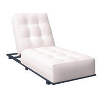 ZÁHRADNÉ LEŽADLO kov - biela/antracitová, Modern, kov (200/31/75cm) - Ambia Garden