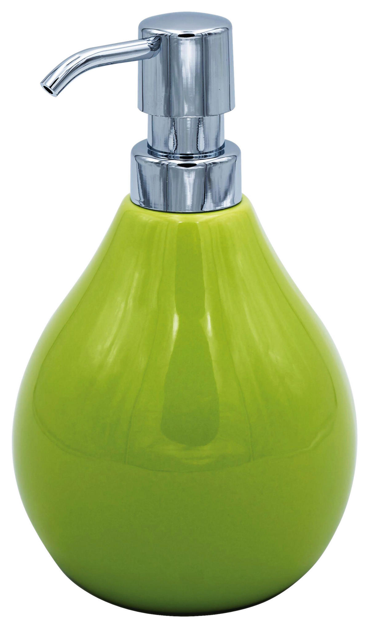 SEIFENSPENDER Keramik  - Grün, Basics, Keramik (10/17.5/10cm) - Sadena