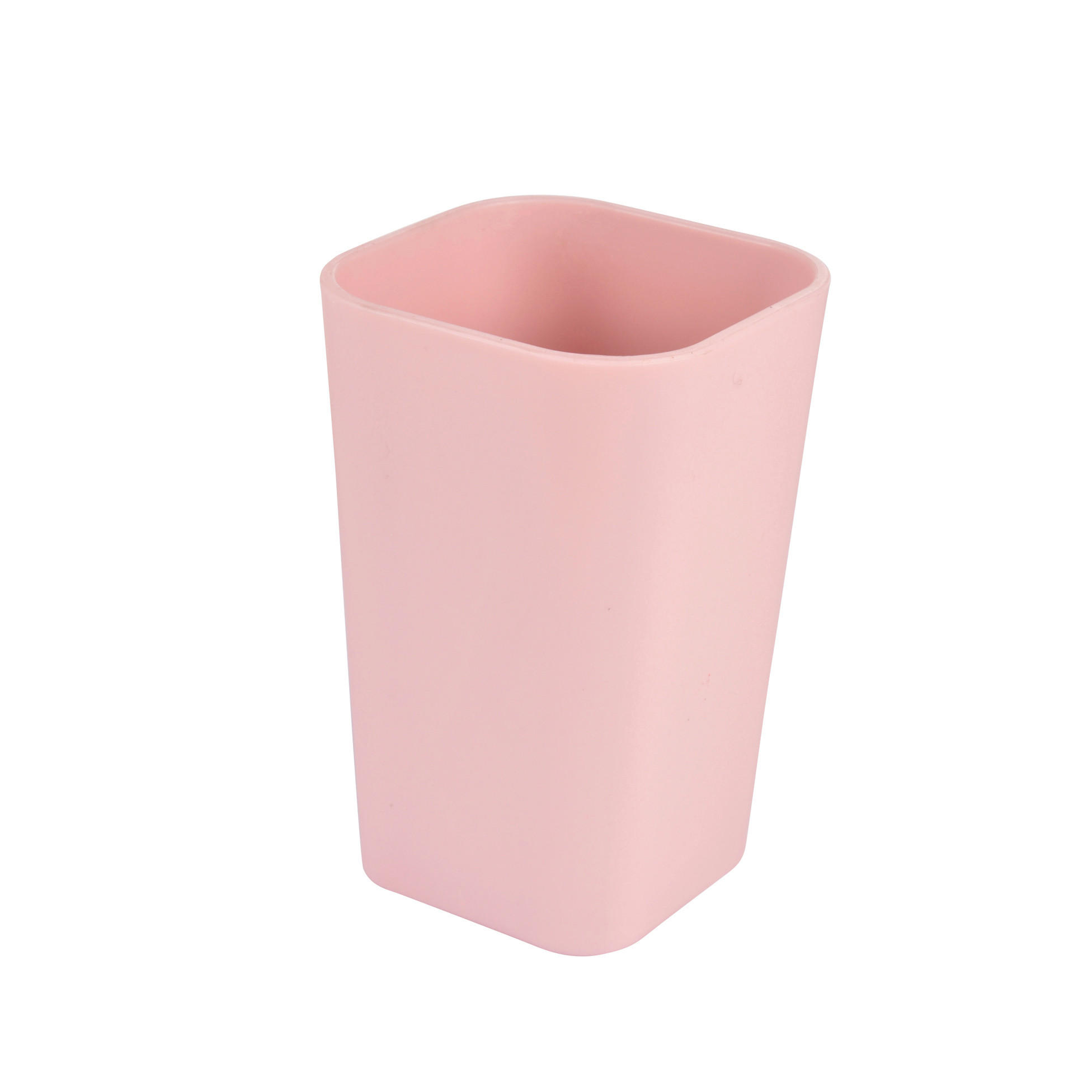 KUPATILSKA ČAŠA  ružičasta  plastika  - ružičasta, Osnovno, plastika (7,3/11/7,3cm) - Homeware