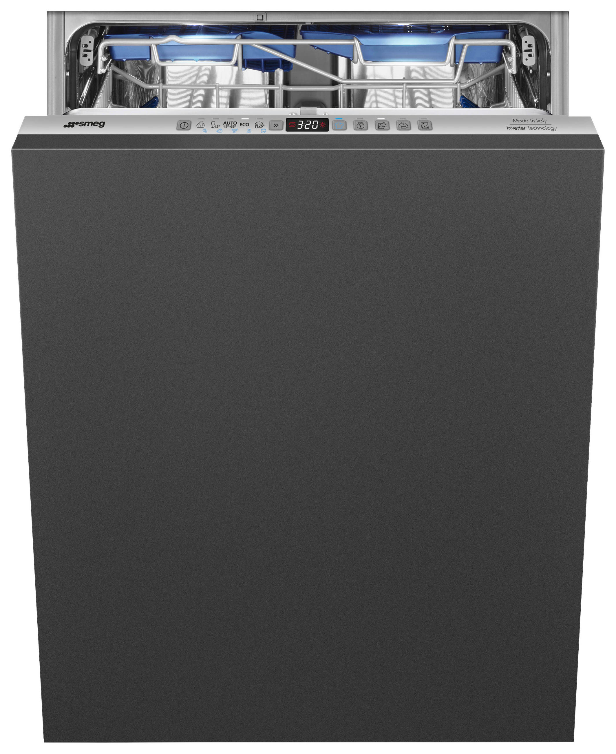 GESCHIRRSPÜLER ST323PT  - Weiß, Basics, Metall (59,8/81,8/54,5cm) - SMEG