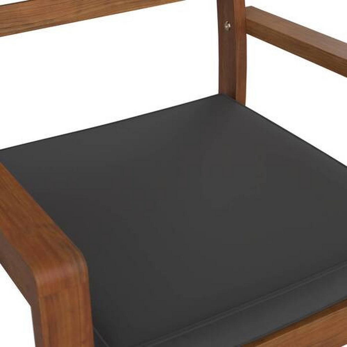 GARTENTISCHGRUPPE  - Anthrazit/Teakfarben, MODERN, Holz/Textil (90/65/75/82/90/62cm) - Ambia Garden