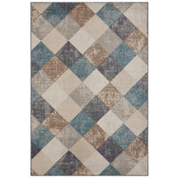 FLACHWEBETEPPICH  Wohnzimmer 240/340 cm Terrain Creme, Multicolor rechteckig  - Multicolor/Creme, Design, Kunststoff/Textil (240/340cm) - Hanse Home