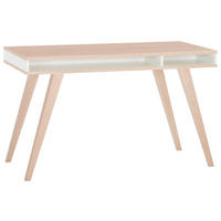 JUGENDSCHREIBTISCH 120/60/75 cm Weiß, Eichefarben  - Eichefarben/Weiß, Design, Holzwerkstoff (120/60/75cm) - Livetastic