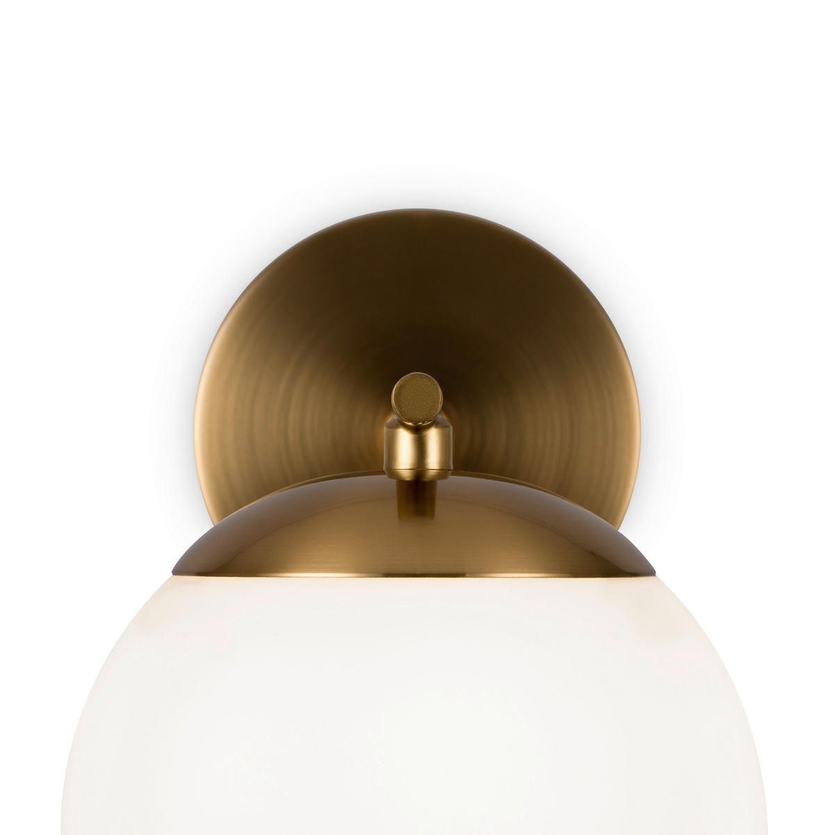 WANDLEUCHTE 21/20/21 cm   - Messingfarben, Trend, Glas/Metall (21/20/21cm) - MAYTONI