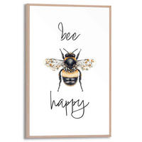 BILD 20/30 cm  - Gelb, Trend, Holzwerkstoff (20/30cm) - Reinders!